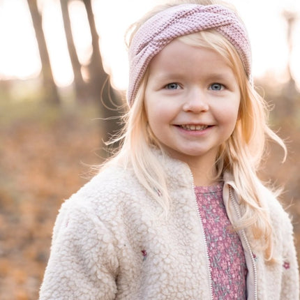 Little Dutch Baby Vestje Teddy Sand Bloemen koop je bij Babywinkel