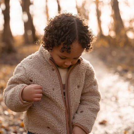 Little Dutch Baby Vestje Teddy Taupe koop je bij Babywinkel