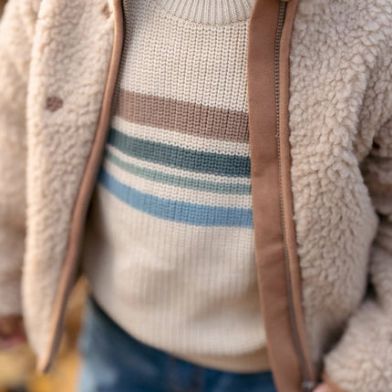Little Dutch Baby Vestje Teddy Taupe koop je bij Babywinkel