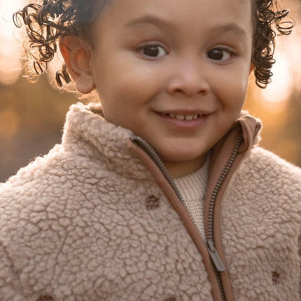 Little Dutch Baby Vestje Teddy Taupe koop je bij Babywinkel
