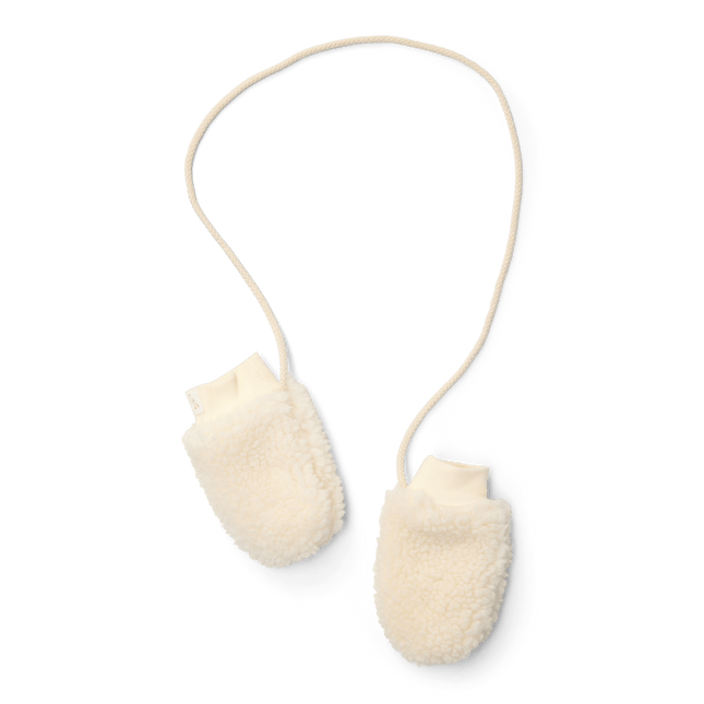 Little Dutch Babyhandschoenen Teddy Off White koop je bij Babywinkel