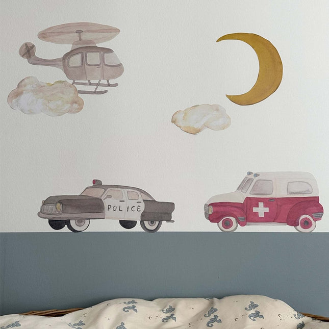That's Mine Muursticker Helicopter Multi Onesize koop je bij Babywinkel