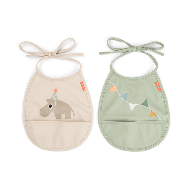 Tiny pocket Slabbetje 2st Celebration Sand koop je bij Babywinkel