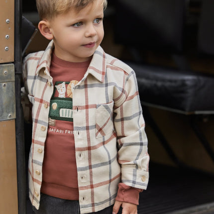 Little Dutch Baby Vestje Safari Check