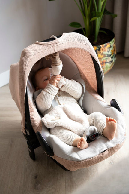 Baby's Only Hangspeeltje Heaven Clay/Warm Linen Vibrerend koop je bij Babywinkel
