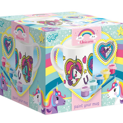 Unicorn Knutselset Mok Verven koop je bij Babywinkel