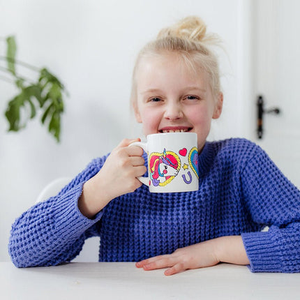 Unicorn Knutselset Mok Verven koop je bij Babywinkel