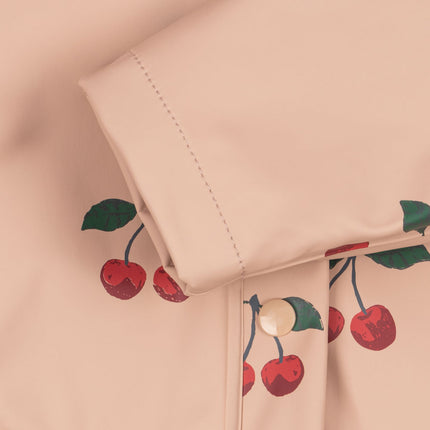 Konges Sløjd Regnjacka Faire Ma Grande Cerise Blush