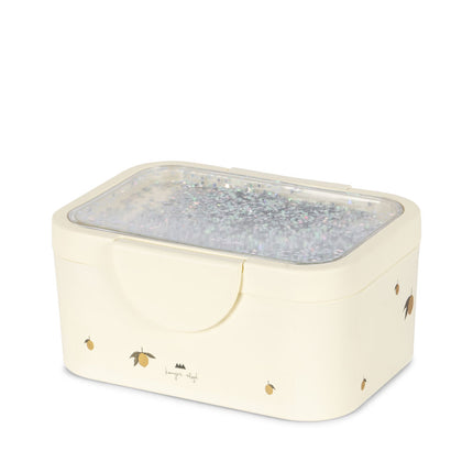 <tc>Konges Sløjd</tc> Lunchlåda Glitter Citron