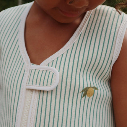 <tc>Konges Sløjd</tc> Lifejacket Tea Stripe Lemon
