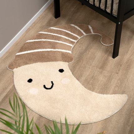 Baby's Only Vloerkleed Maan Heaven Clay/Warm Linen 109X90Cm koop je bij Babywinkel
