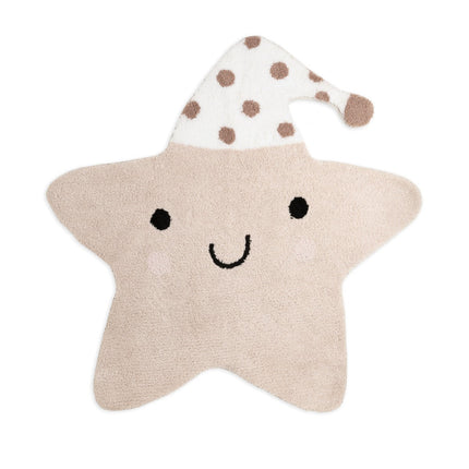 Baby's Only Vloerkleed Ster Heaven Clay/Warm Linen 105X100Cm koop je bij Babywinkel