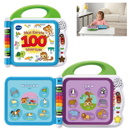 Vtech Baby Boekje Mijn Eerste 100 Woordjes koop je bij Babywinkel