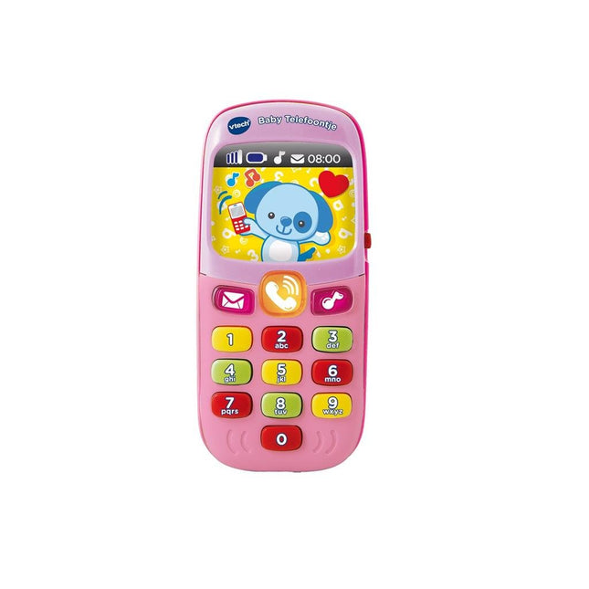 Vtech Speelgoed Telefoon Roze koop je bij Babywinkel