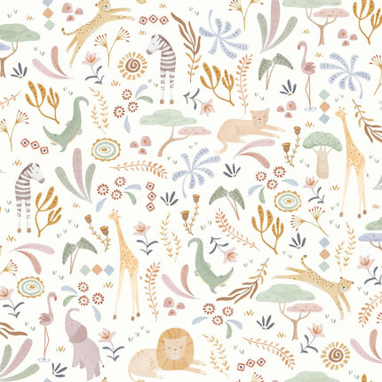 Little Dutch Non-woven-tapet Safari Wonders