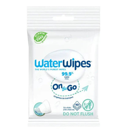 WaterWipes Billendoekjes On To Go 10 St koop je bij Babywinkel