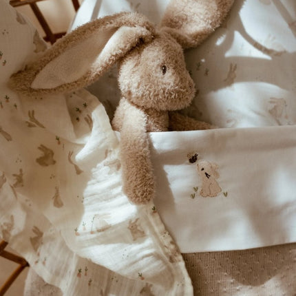 Little Dutch Wiegdeken Pure Soft Beige Gebreid koop je bij Babywinkel