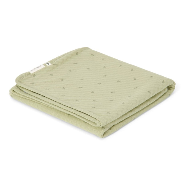 Little Dutch Wiegdeken Pure Sage Leaves koop je bij Babywinkel