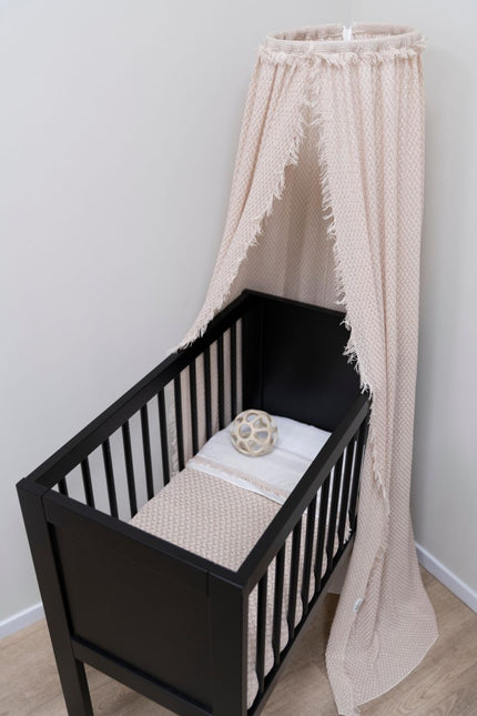 Baby's Only Wiegdeken Teddy Happiness Oud Roze/Ecru koop je bij Babywinkel