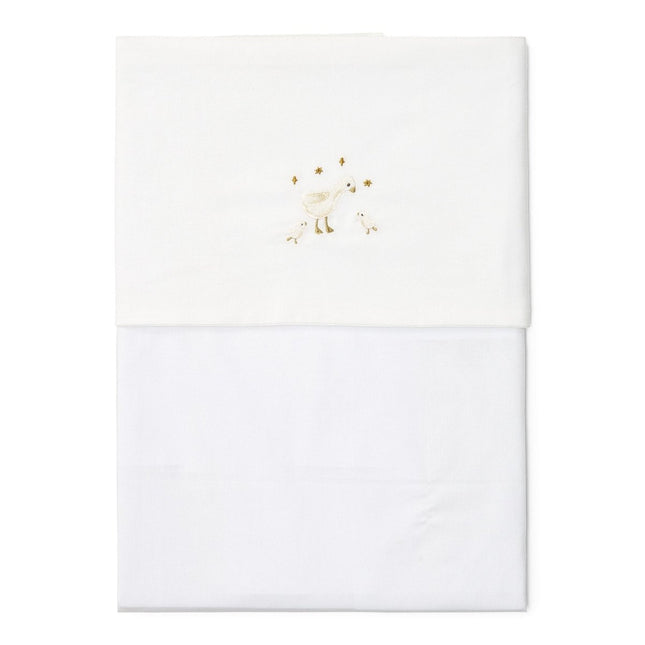 Little Dutch Wieglaken Geborduurd Little Goose koop je bij Babywinkel