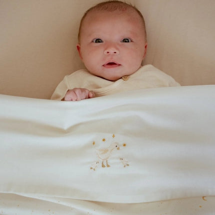Little Dutch Wieglaken Geborduurd Little Goose koop je bij Babywinkel