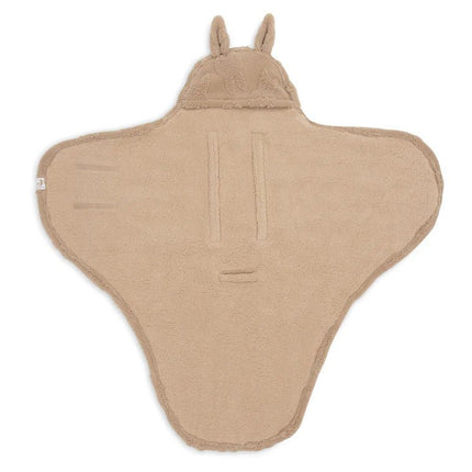 Jollein Wikkeldeken Baby Miffy Jacquard Teddy/Biscuit koop je bij Babywinkel