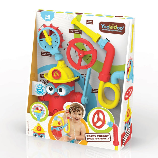 Yookidoo Badspeelgoed Brandweerpomp koop je bij Babywinkel