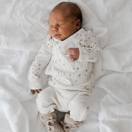 Yumi Baby Overslag Shirt Baby Fresh Twigs koop je bij Babywinkel