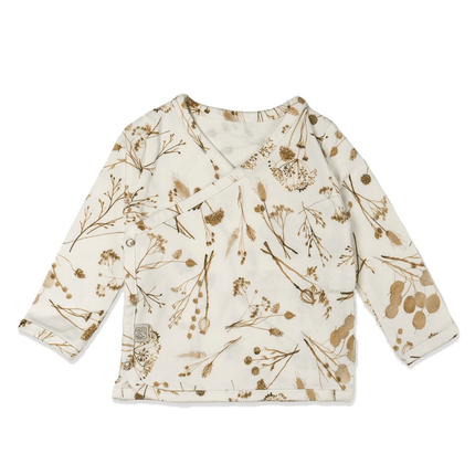 Yumi Baby Overslag Shirt Baby Garlande koop je bij Babywinkel