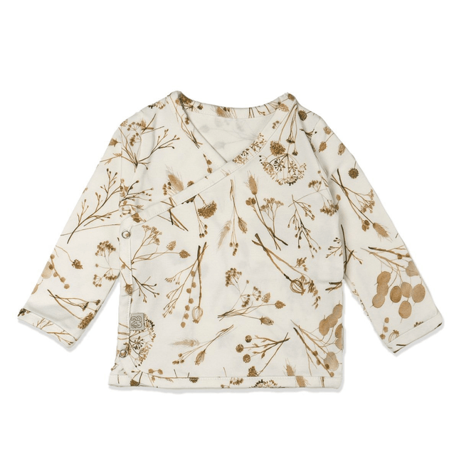 Yumi Baby Overslag Shirt Baby Garlande koop je bij Babywinkel