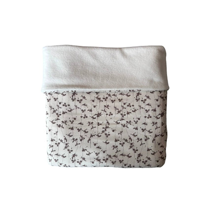Yumi Baby Wiegdeken Brown Leafs koop je bij Babywinkel