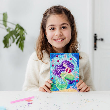 Zeemeermin Knutselset Diamond Painting Notitieboek koop je bij Babywinkel