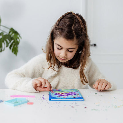 Zeemeermin Knutselset Diamond Painting Notitieboek koop je bij Babywinkel
