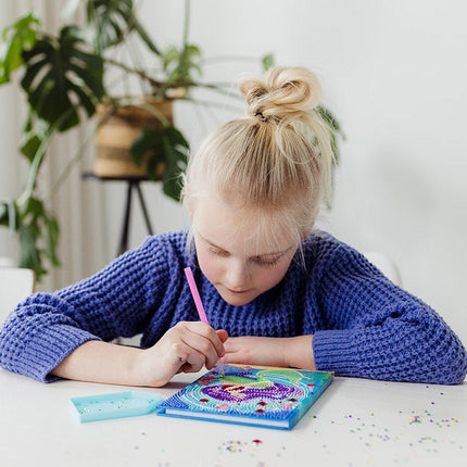 Zeemeermin Knutselset Diamond Painting Notitieboek koop je bij Babywinkel