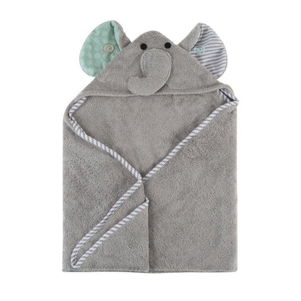 Zoocchini Badjas Baby Elli The Elephant Katoen koop je bij Babywinkel