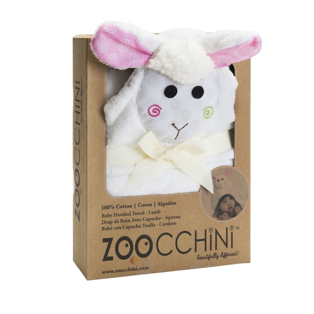 Zoocchini Badjas Baby Lola The Lamb Katoen koop je bij Babywinkel