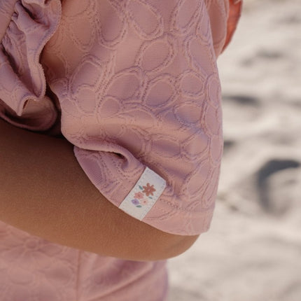 Zwem shirt korte mouwen Dreamy Pink Rose koop je bij Babywinkel