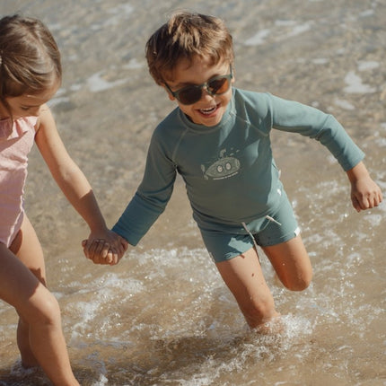 Zwem shirt lange mouwen Ocean Grean koop je bij Babywinkel