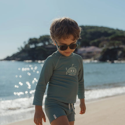 Zwem shirt lange mouwen Ocean Grean koop je bij Babywinkel