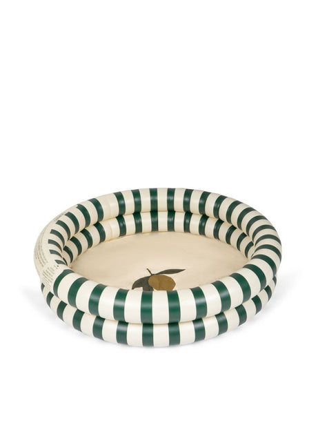 Zwembad Kind 2 Ringen Small Green Stripe koop je bij Babywinkel