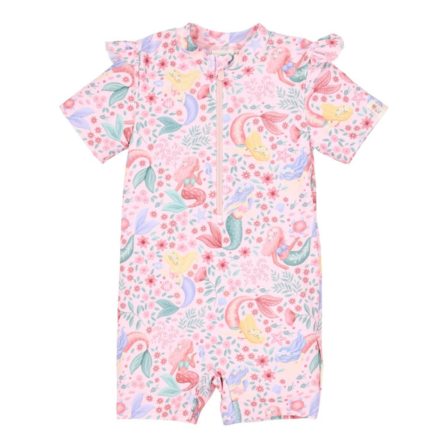 Zwempak korte mouwen Dreamy Mermaid koop je bij Babywinkel