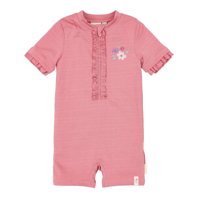 Zwempak korte mouwen Dreamy Pink Sparkle koop je bij Babywinkel