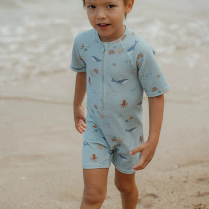 Zwempak korte mouwen Ocean Friends koop je bij Babywinkel